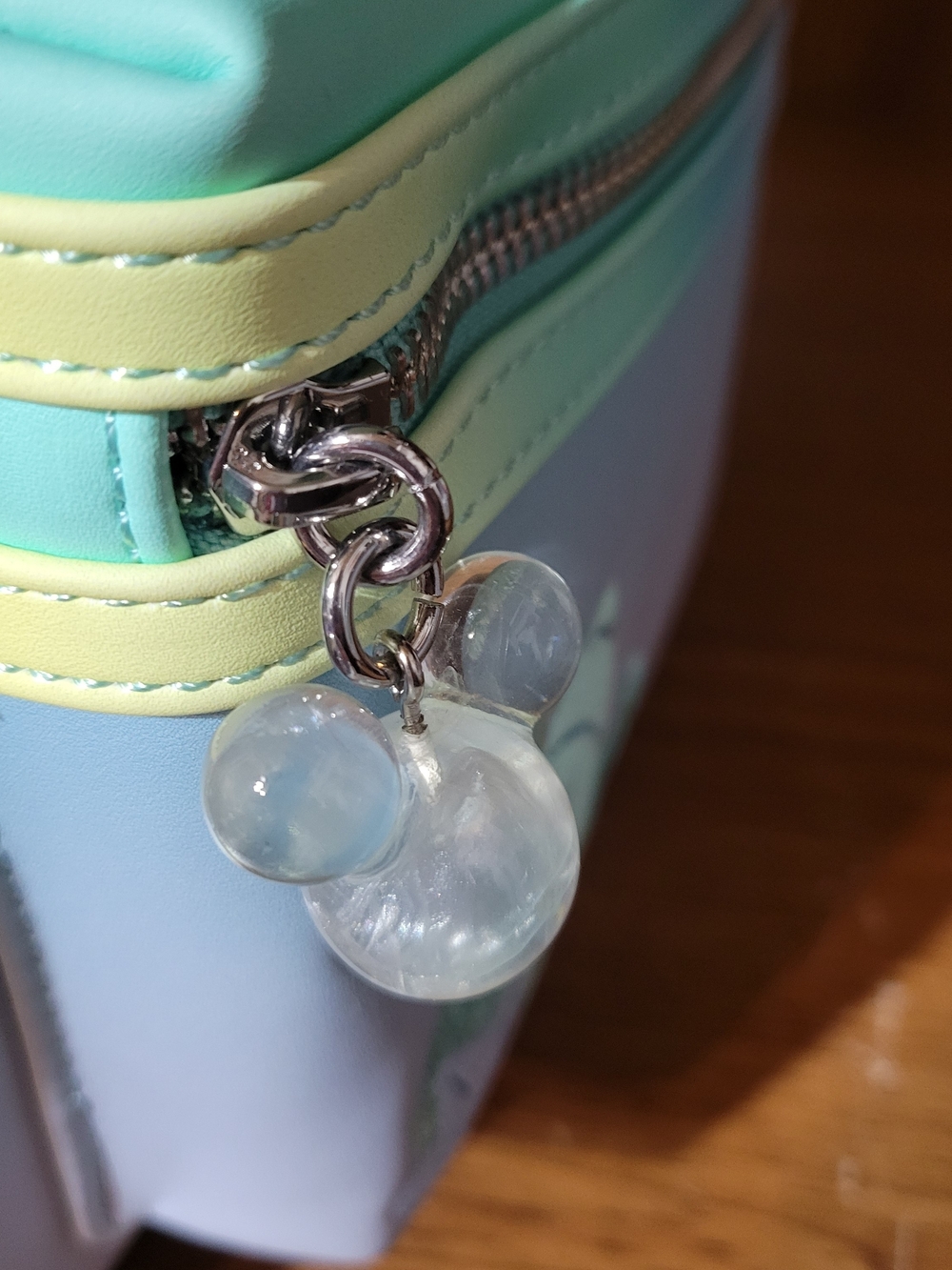Price Is Firm. Loungefly Minnie Mouse ombre mermaid pastel mini backpack. Nwt - Picture 10 of 11